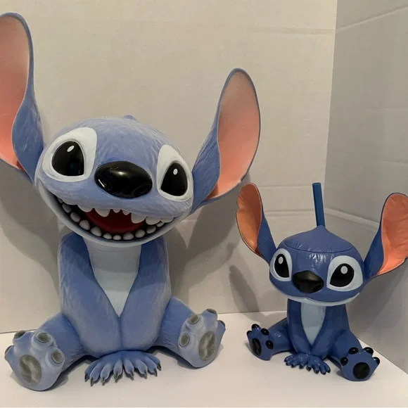 Disney Lilo and Stitch 2025 film Stitch Popcorn & Cup New Set Regal Cinema. - Picture 1 of 3
